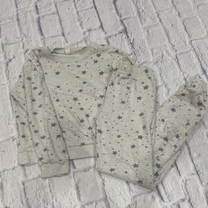 Starry Gray Kids Pajamas